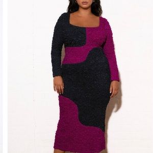 Brand new, never worn Mara Hoffman Amy Dress, 3X in Navy Multi. Original tag